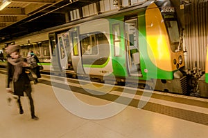 London Euston train station