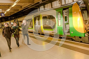 London Euston train station
