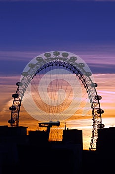 London Eye in London