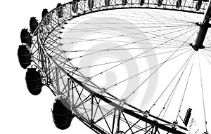 The London Eye in London