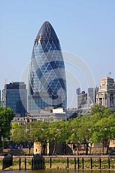 London gherkin