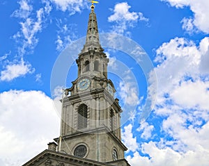 London, Great Britain -May 23, 2016: St. Martin-in-the-Fields Church at Trafalgar Square