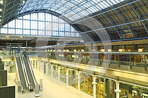 London international Eurostar train station photo