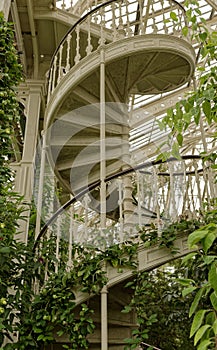 London, kew gardens: victorian staircase photo