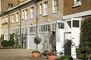 London mews houses photo