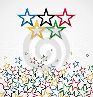 London Olympic Games 2012 vector background