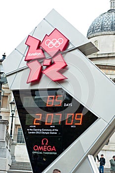 London Olympics Countdown Clock