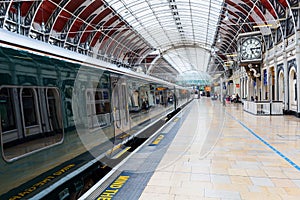 London Paddington station in London, UK