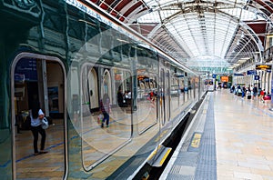 London Paddington station in London, UK