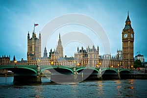 London Parliament and Big Ben