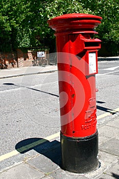 London postbox photo