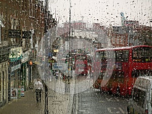 London in the Rain