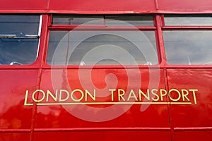 London Red Bus