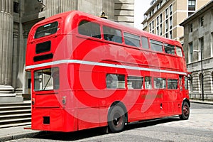 London Red Double Decker Bus