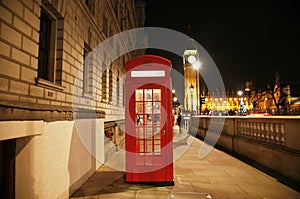 London Red Phone Booth