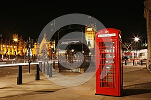 London Red Phone Booth