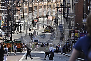 London riots aftermath, Clapham Junction