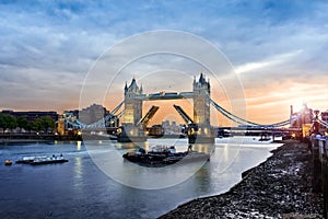 London's Tower Bridge, UK