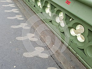 London shadow bridge sun shine penis muster memes famous asphalt genitals balls