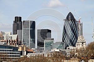 London skyline