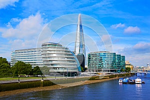 London skyline City Hall and Shard