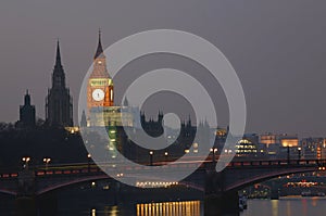 London Skyline, Night