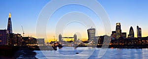 London Skyline Panoramic photo