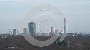 London skyline from Primrose hill