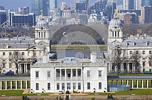 London Skyline seen from Greenwich Park