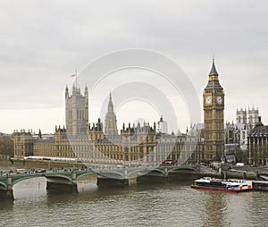 London skyline seen from London Eye