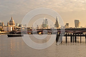 London skyline skyscrapers