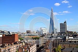 London Skyline View with Shard in the background