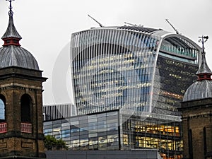 London skyline Walkie Talkie Building