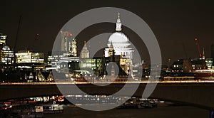 London Skyline, Waterloo Bridge