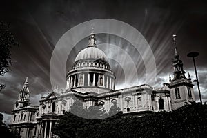 London St Paul Pauls Cathedral in England