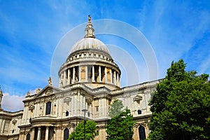 London St Paul Pauls Cathedral in England