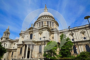 London St Paul Pauls Cathedral in England