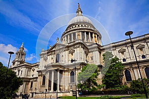 London St Paul Pauls Cathedral in England