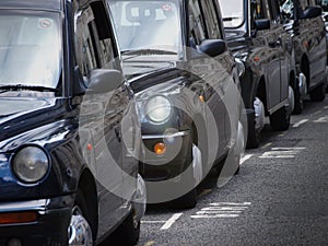 London Taxi Rank photo