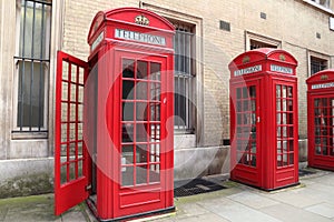 London telephone booth