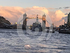 London Tower Bridge sunset - Tramonto a Londra Tower Bridge