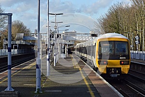 A London train at Hither Green station