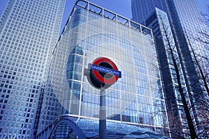 LONDON, UK - CANARY WHARF, HDR