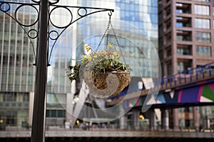 LONDON, UK - CANARY WHARF, MARCH 22, 2014