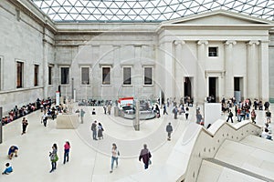 The Great Court at the British Museum in London