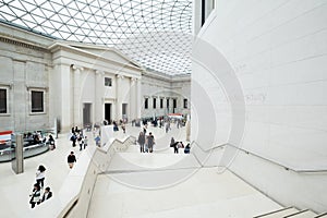 The Great Court at the British Museum in London