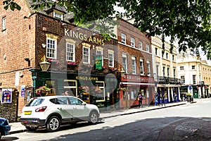 Kings Arms pub and Vietnam, Oriental Chinese Restaurant in Greenwich, London