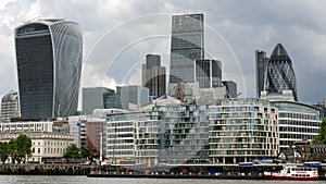 LONDON/UK - JUNE 15 : View of Modern Architecture in the City of