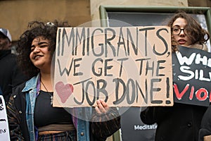 March Against Racism National Demonstration - London - United Kingdom.