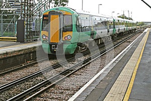 London underground in england, trains and railway